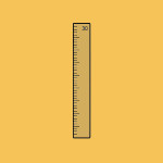 خط کش 30 سانتیمتر