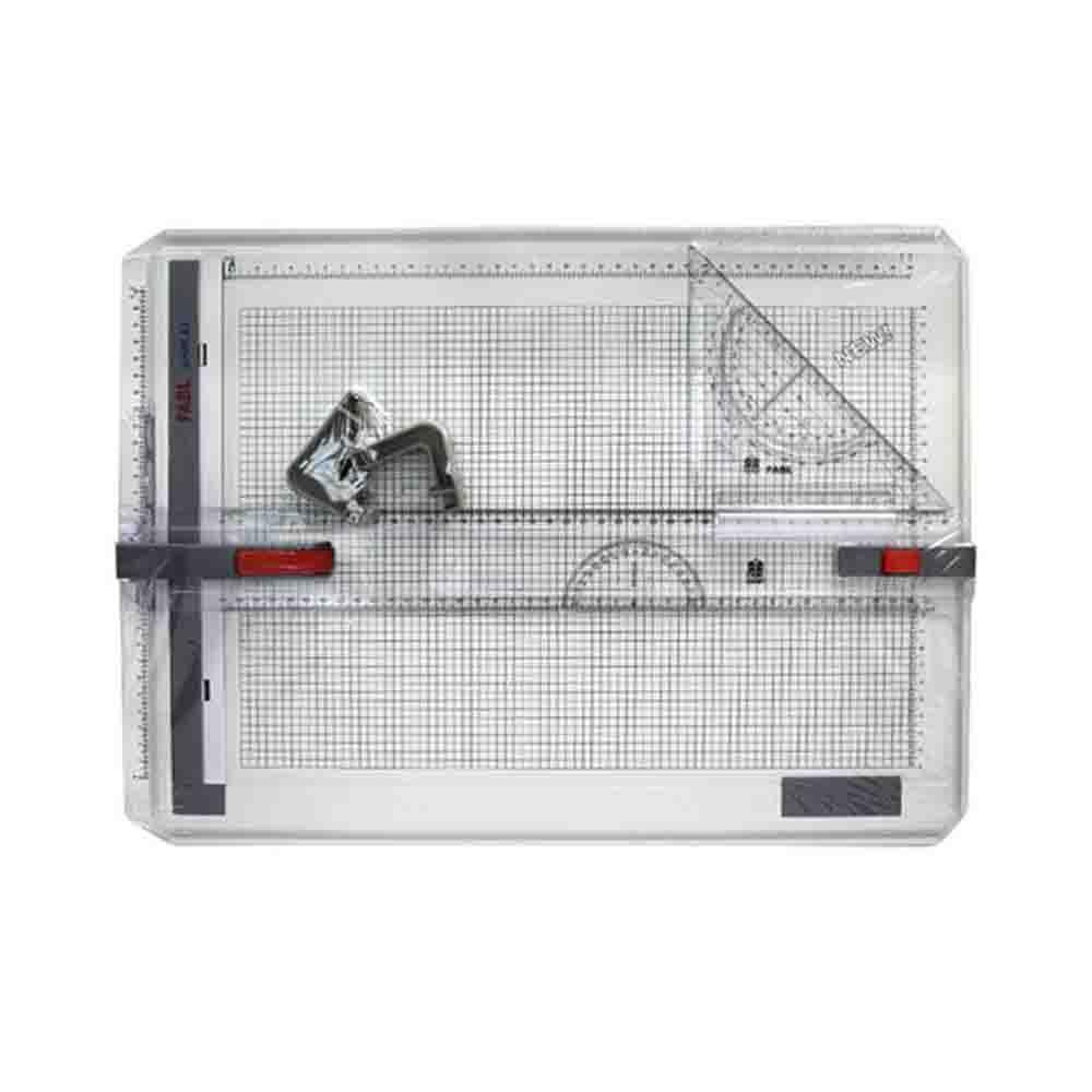 تخته رسم سایز A3 با پایه و گونیای مخصوص فابل