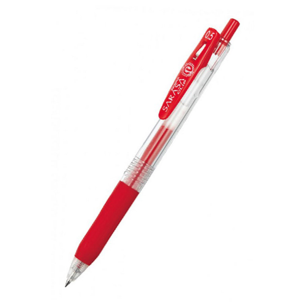 روان نویس ژلی 0.5 قرمز Red ساراسا کلیپ