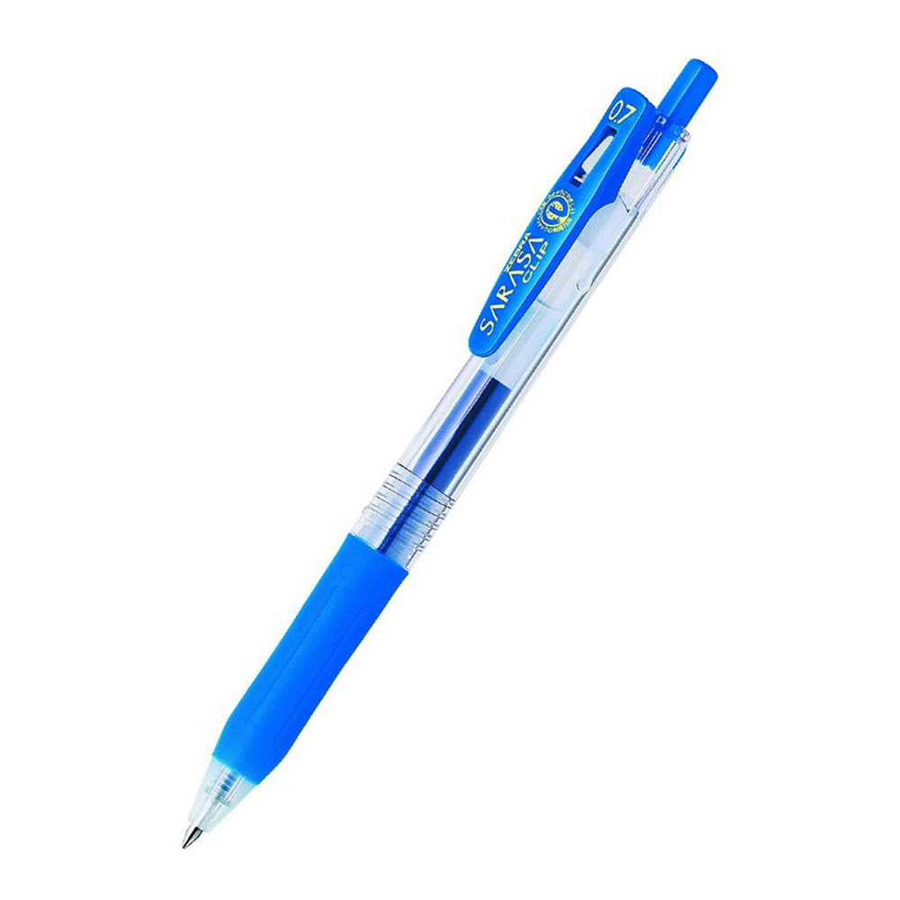 روان نویس ژلی 0.7 آبی کبالت cobalt blue ساراسا کلیپ
