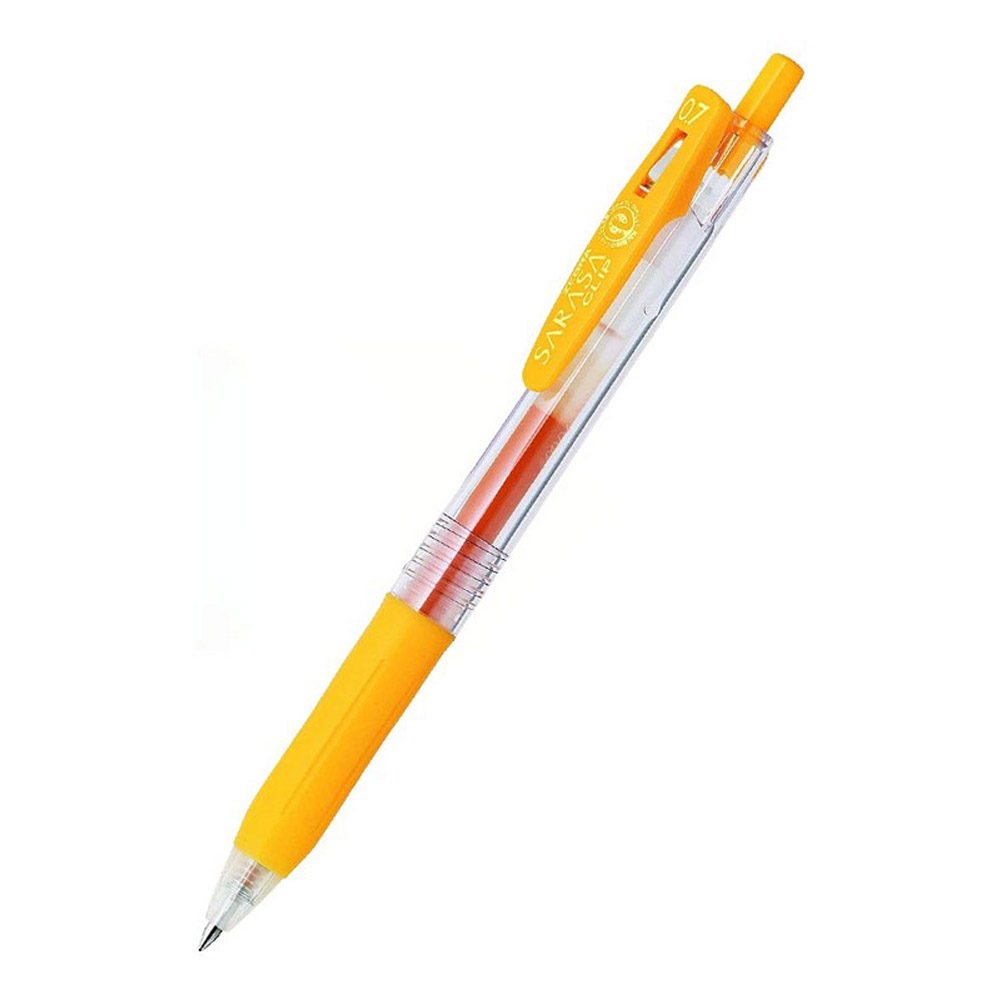 روان نویس ژلی 0.7 زرد yellow ساراسا کلیپ