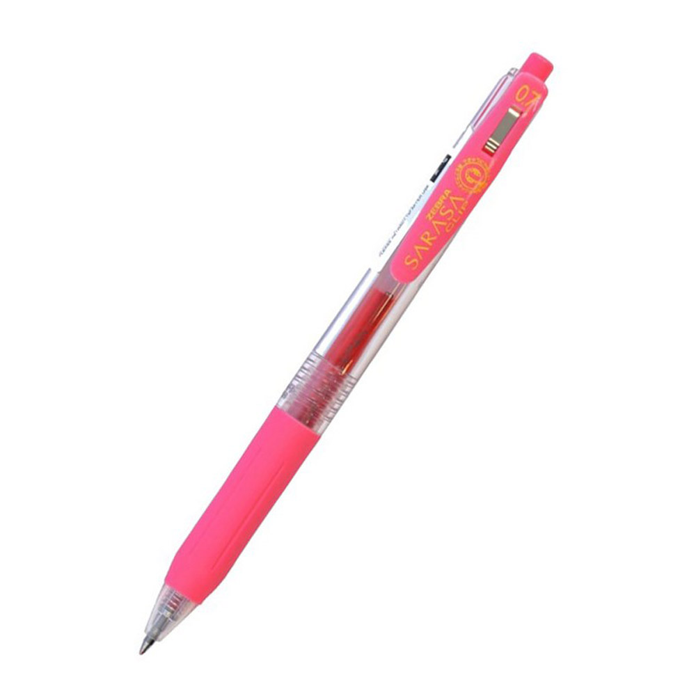 روان نویس ژلی 0.7 صورتی کمرنگ pink ساراسا کلیپ