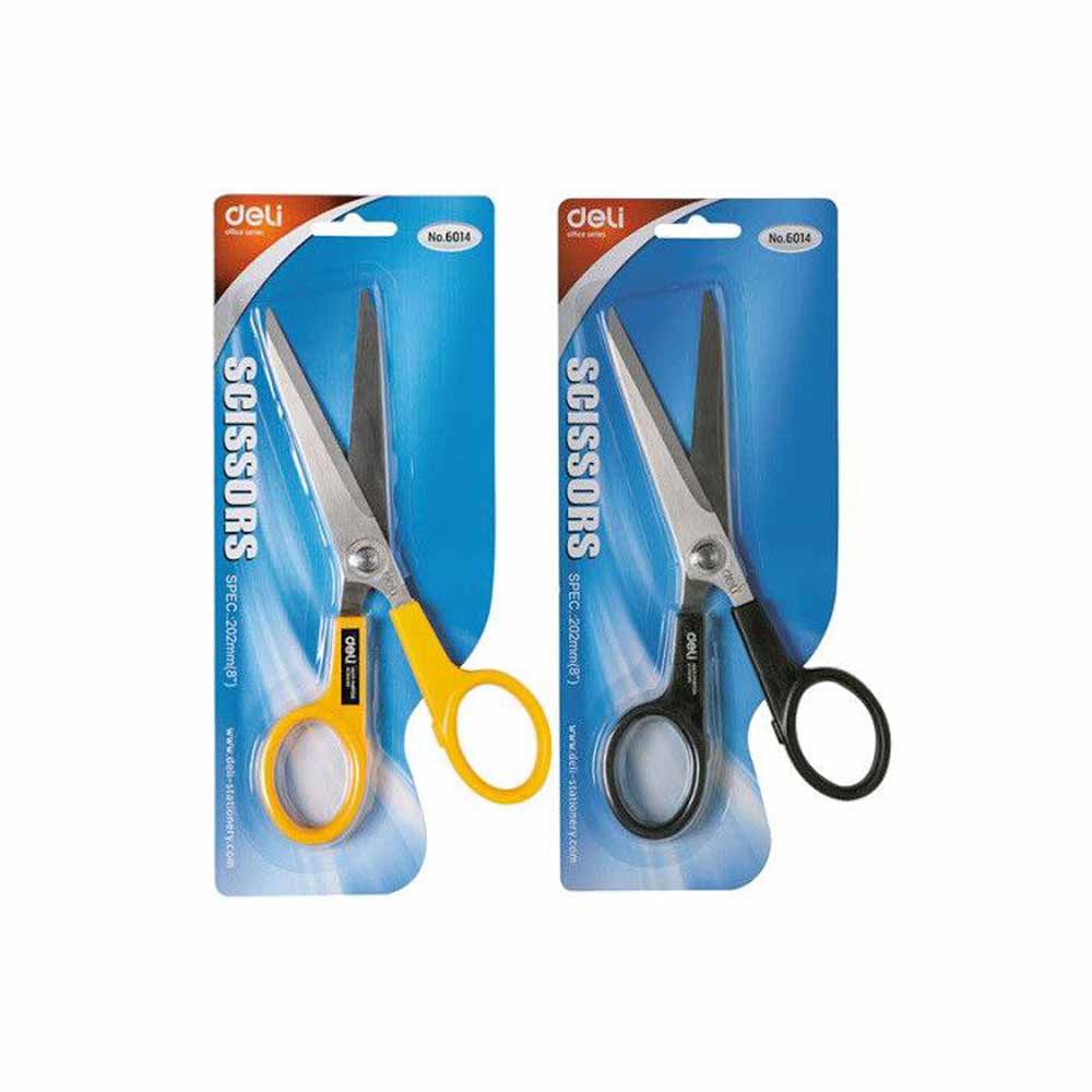 قیچی سایز 202mm مدل E6014 دلی