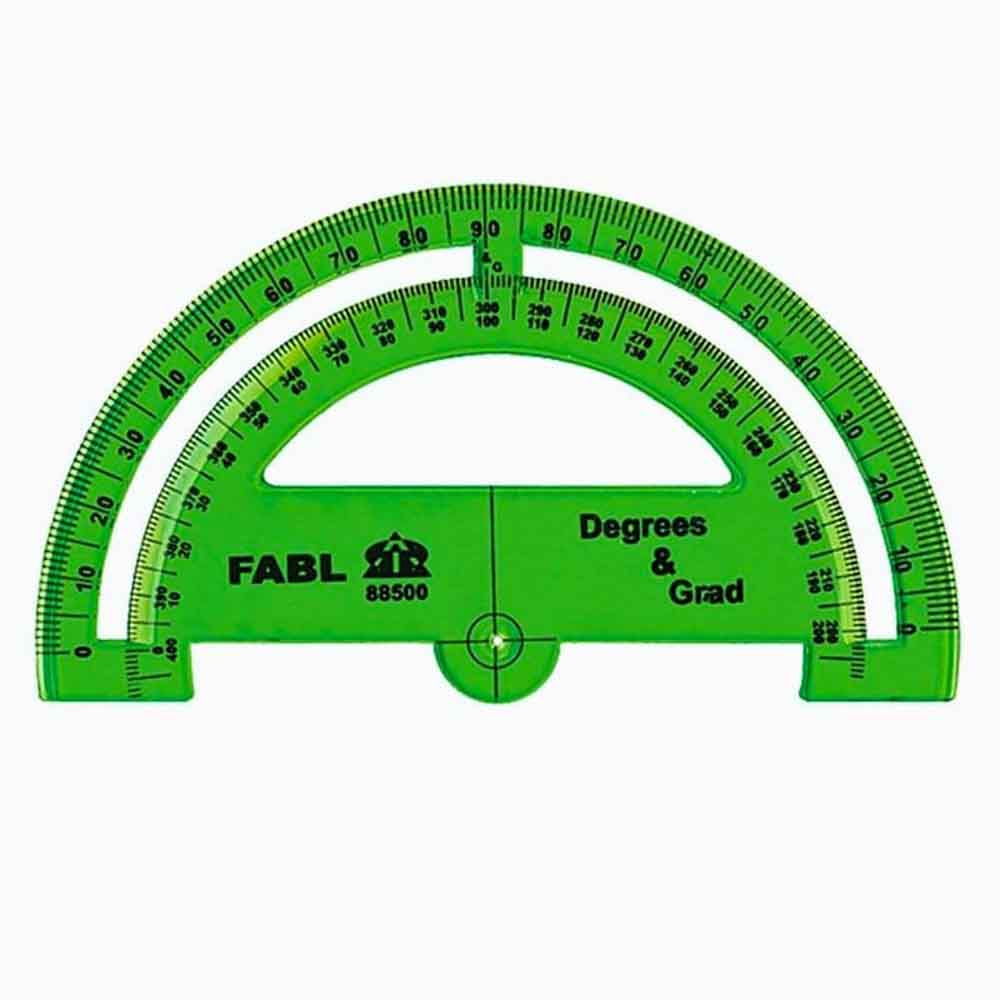 نقاله نیم دایره گرادیان ۱۸۰ درجه فابل