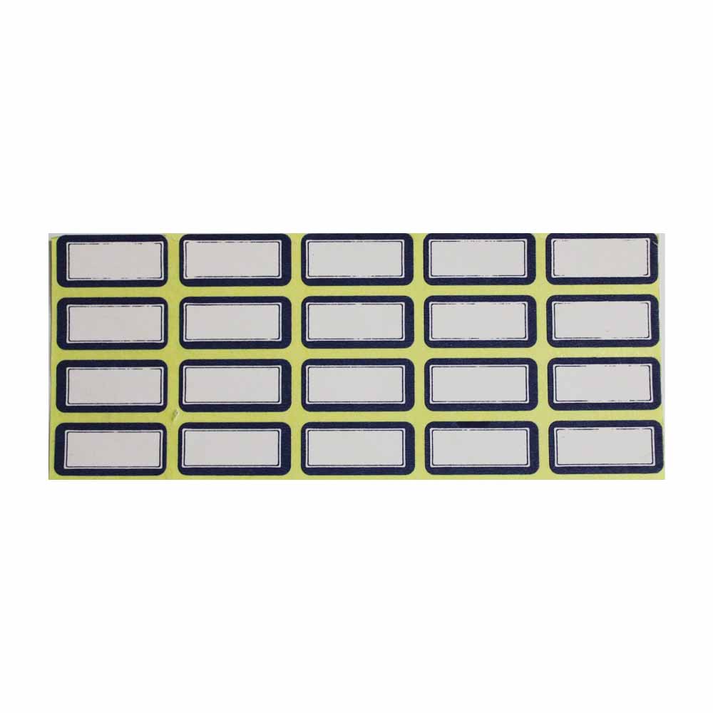 برچسب دور آبی 1*2.3 بسته 100 تایی