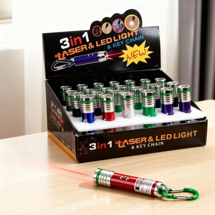 لیزر سر شیاردار چهار کاره وارداتی بسته 24تایی