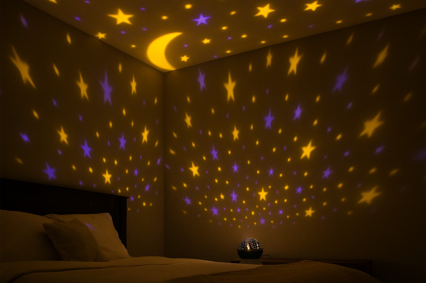 چراغ خواب کره ستاره و ماه