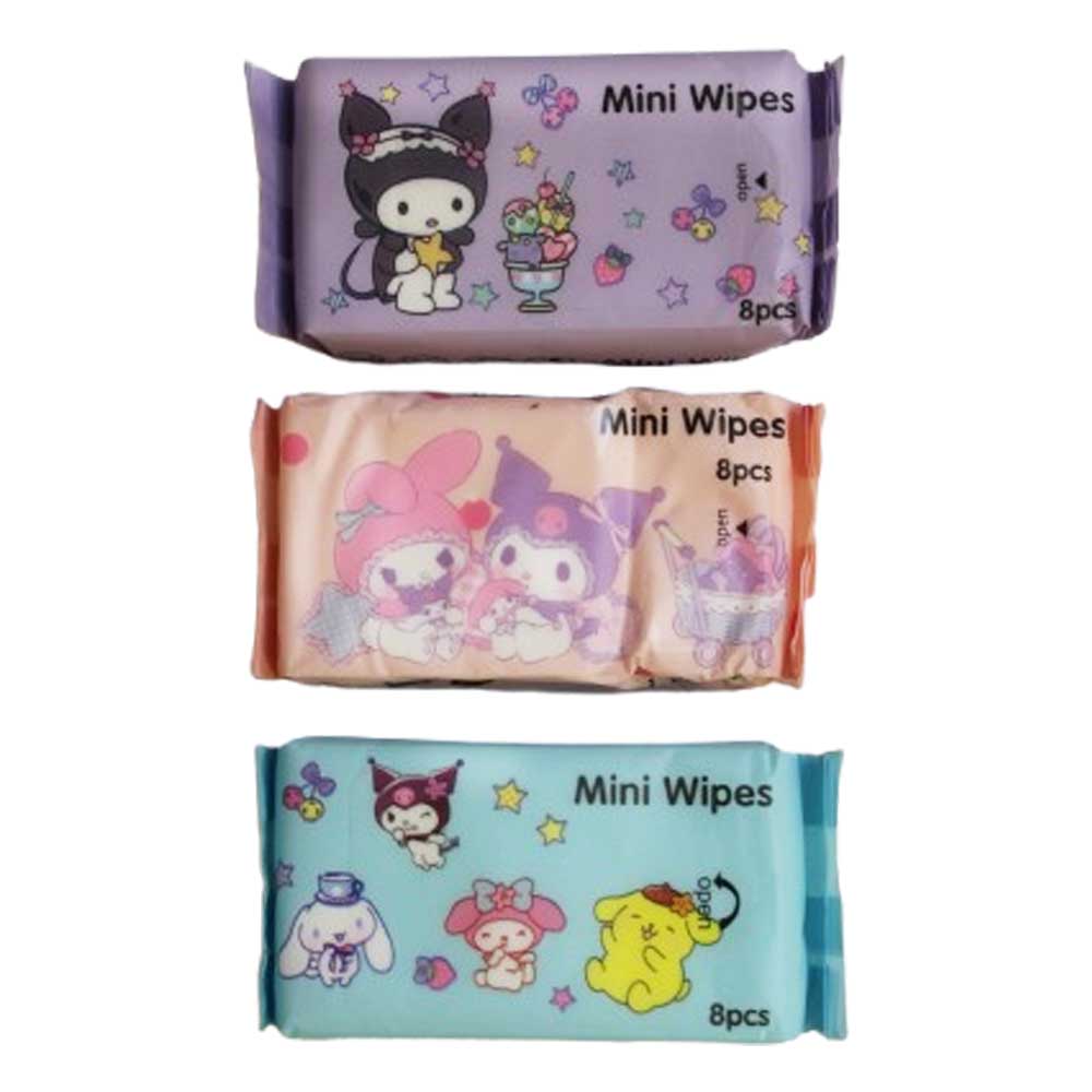 دستمال مرطوب جیبی کرومی و دوستان