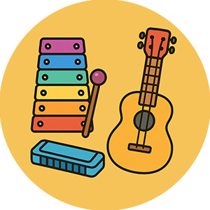 ساز موسیقی اسباب بازی