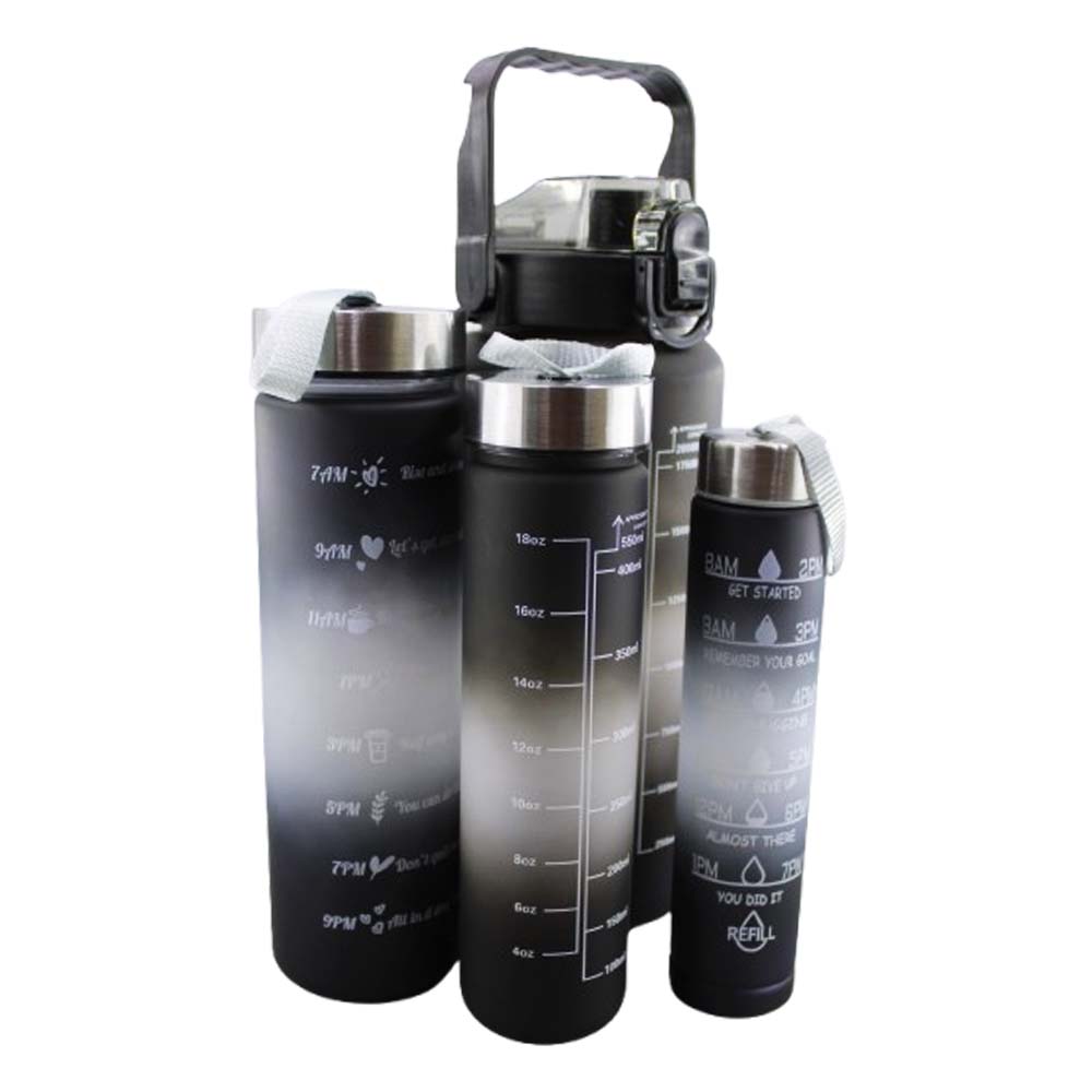 قمقمه بزرگ ۴ سایزی رنگی