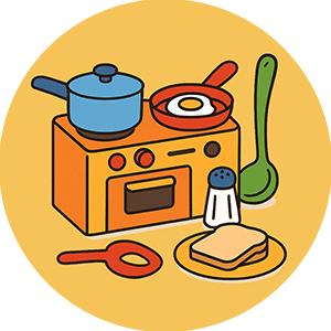 وسایل آشپزخانه اسباب بازی