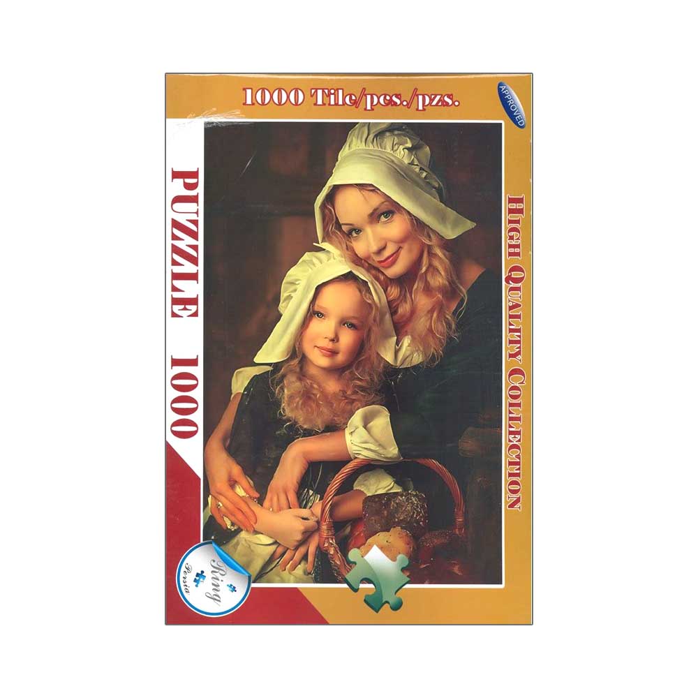 پازل 1000 تکه طرح مادر و دختر کد 353