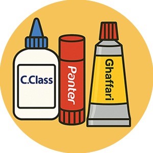 چسب بر اساس برند