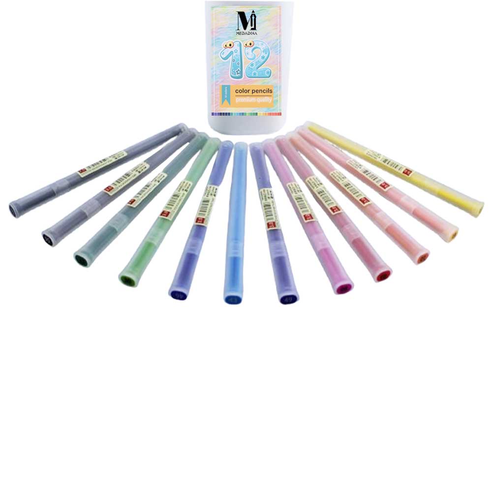 Pencil case, 12 colors, 3mm, Medadina