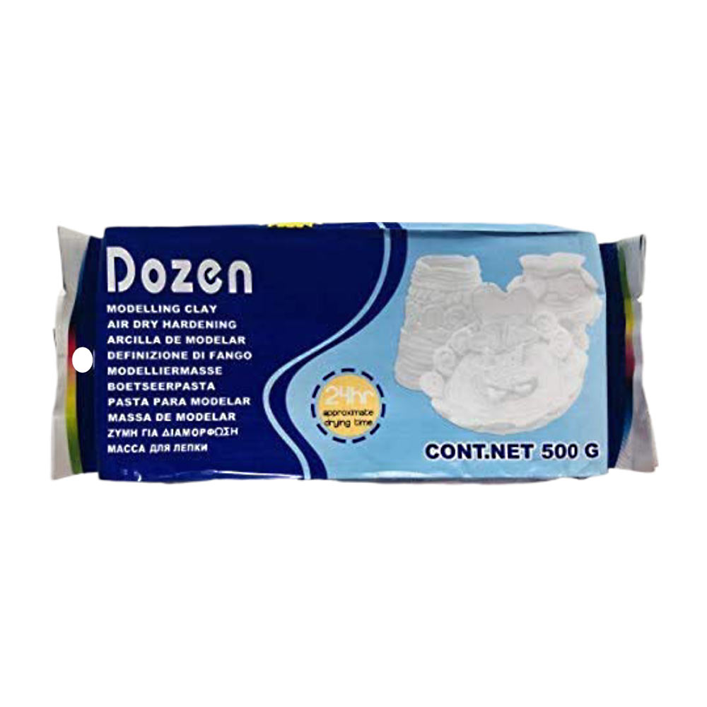 خمیر مجسمه سازی ۵۰۰ گرمی DOZEN