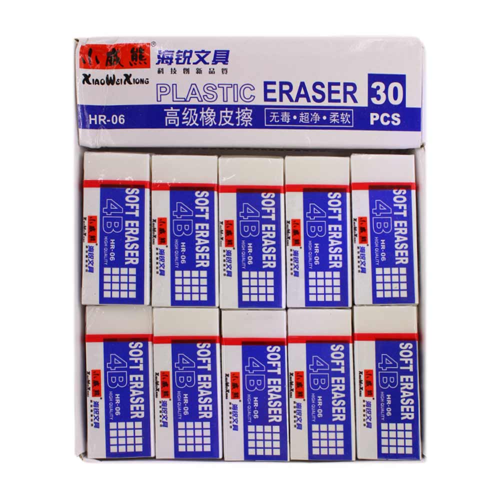 پاک کن سفید کد 4B- HR-06 بسته 30 تایی